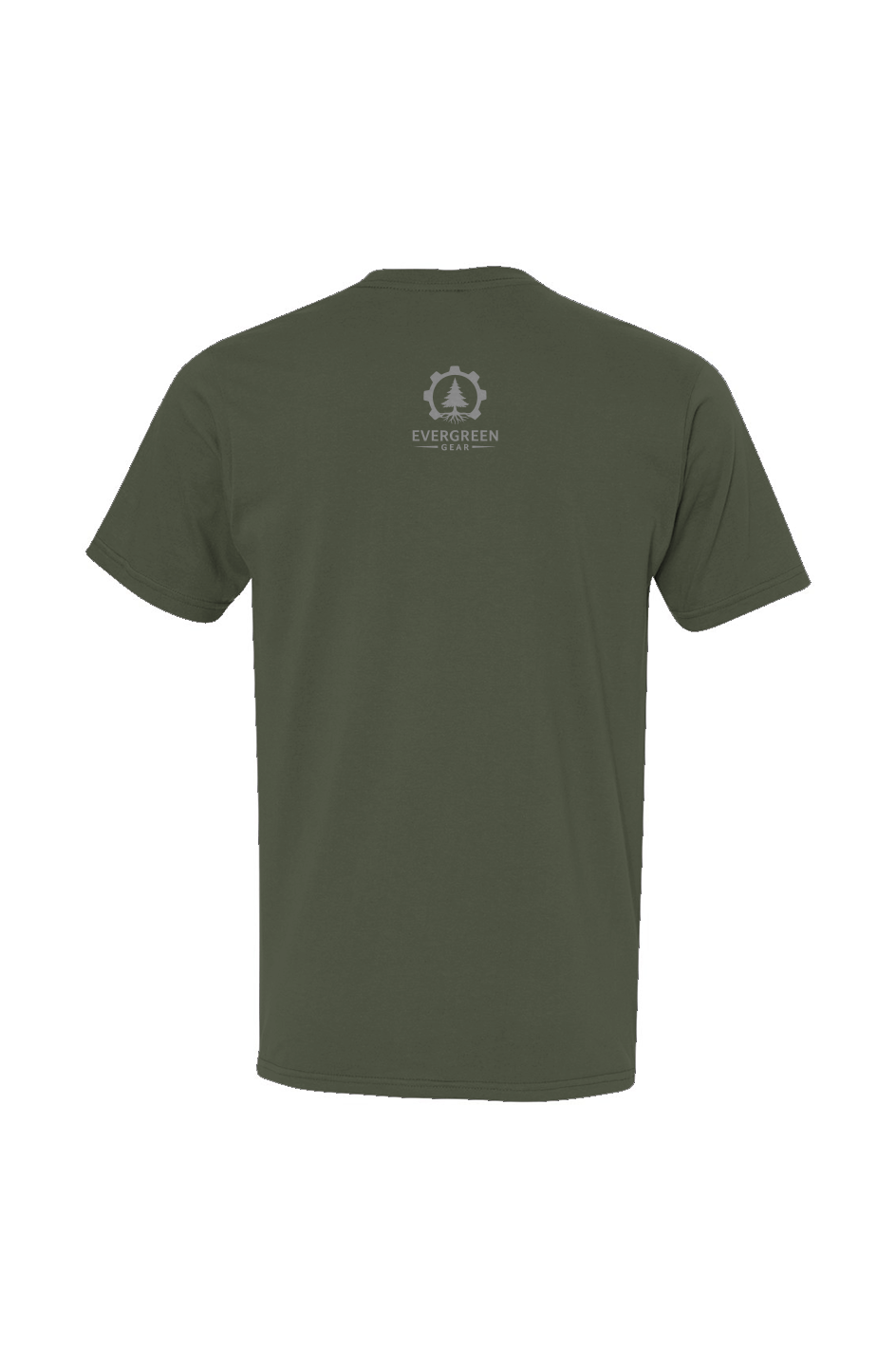 Military Green USA-Made Ringspun Unisex T-Shirt