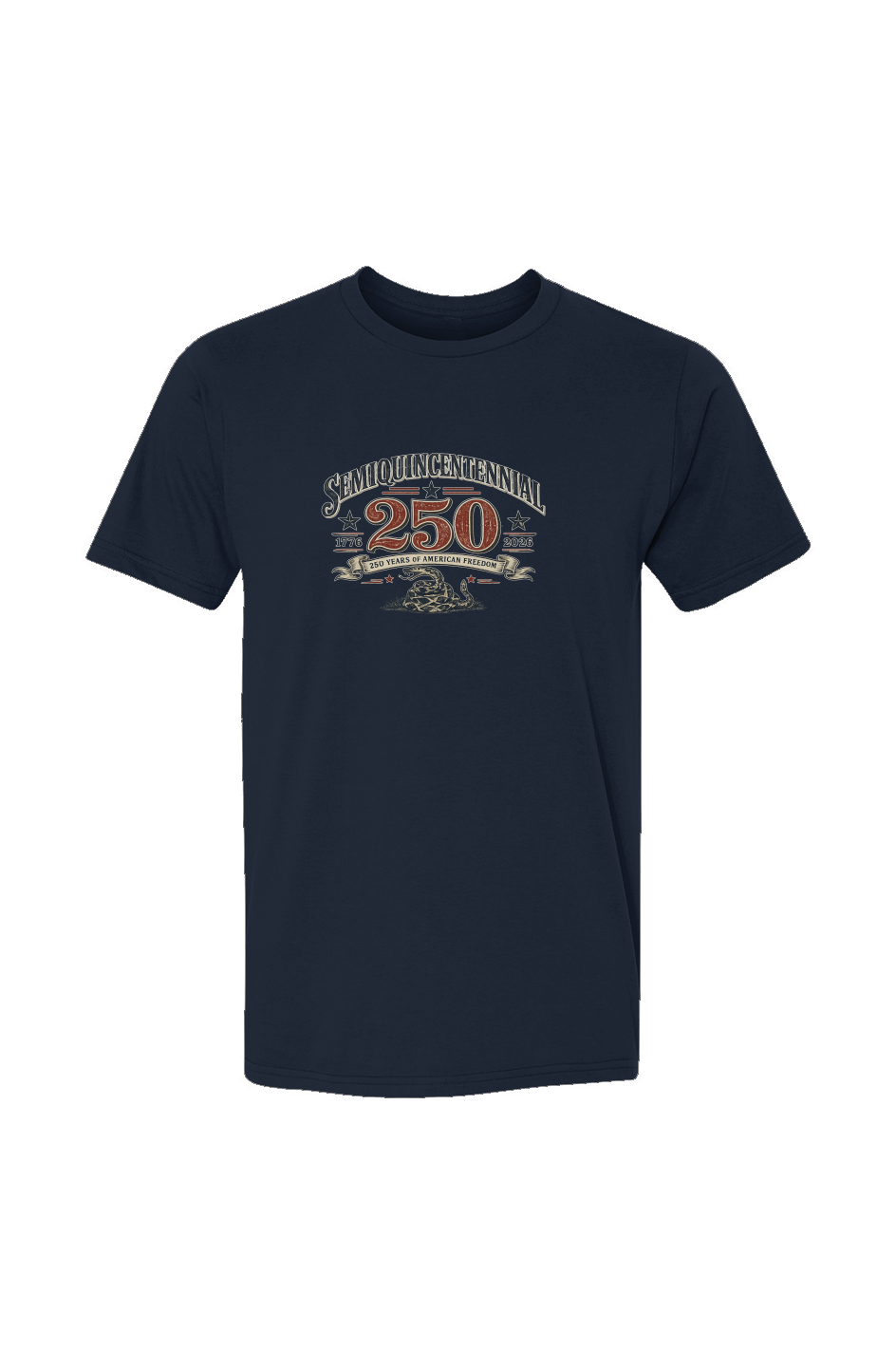 250th Gadsden USA-Made 100% cotton Ringspun T-Shirt