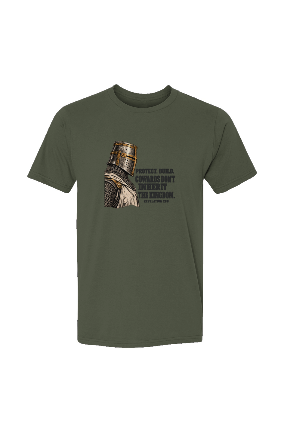 Cowards Don't Inherit the kingdom T Shirt