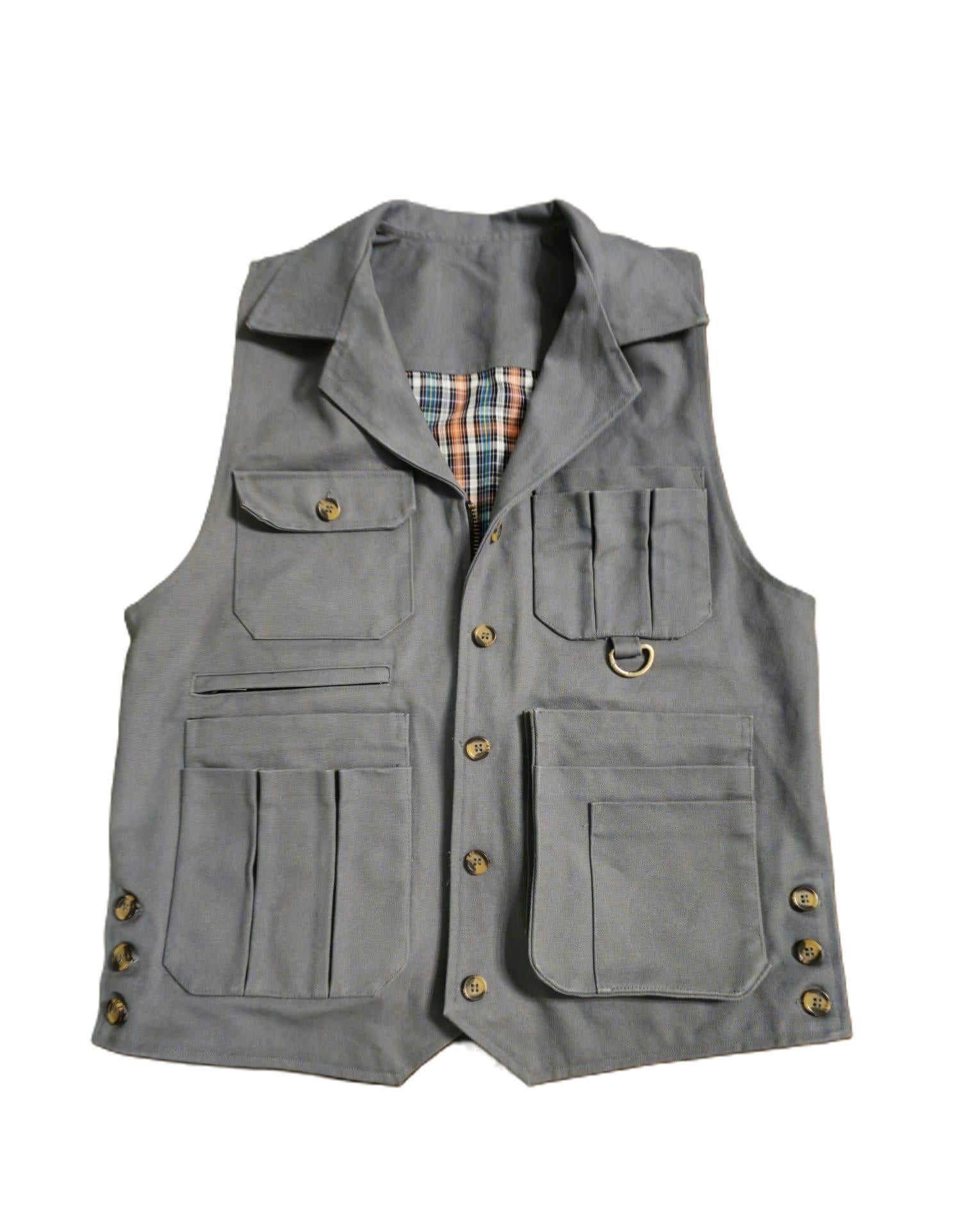 The Grey “Iron Tradesman” tool vest with concealed carry holsters