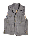 The Grey “Iron Tradesman” tool vest with concealed carry holsters