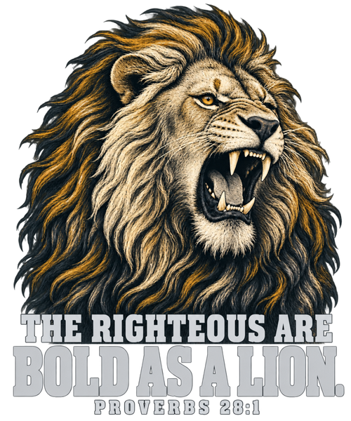 Bold As A Lion - Ultra Heavy Weight Tee